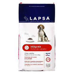 Lapsa Intégrale Chien Adulte moyenne race croquettes 12kg