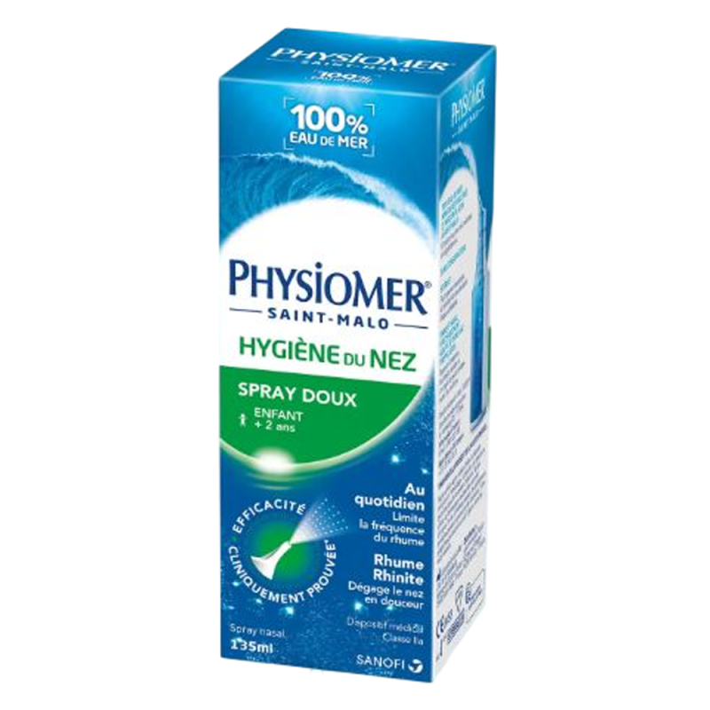 Physiomer Hygiène du Nez Spray doux 135ml
