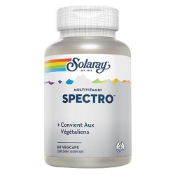 Solaray Spectro Multivitamin 60 capsules végétales