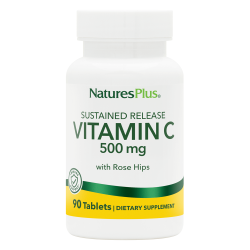 Natures Plus Vitamine C 500mg Rose Hips 90 comprimés