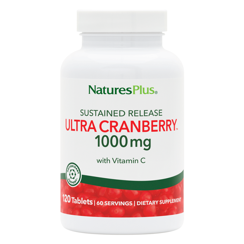 Natures Plus Ultra Cranberry 1000mg 120 comprimés