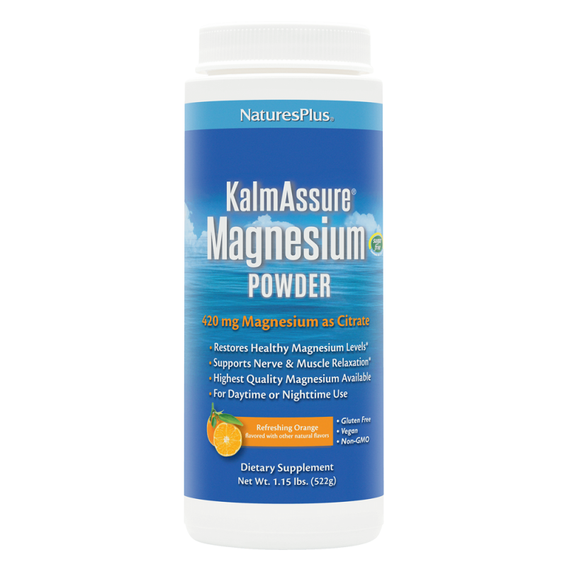 Natures Plus KalmAssure Magnesium Powder Orange 522gr