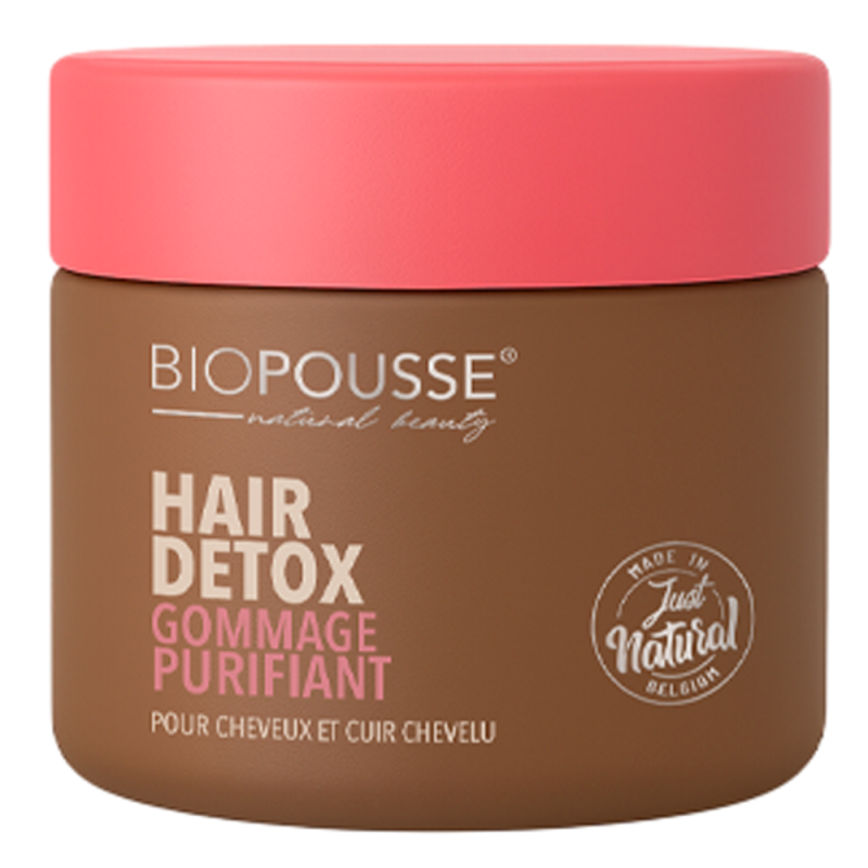 Biopousse Hair Detox Gommage purifiant cheveux et cuir chevelu 200ml