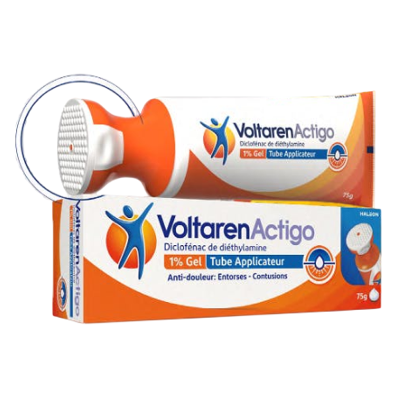 VoltarenActigo 1% gel tube applicateur 75gr