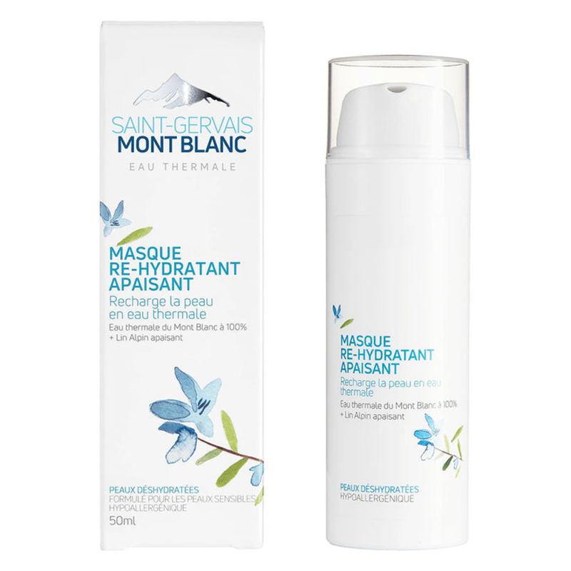 Saint-Gervais Mont Blanc Masque Ré-hydratant apaisant 50ml