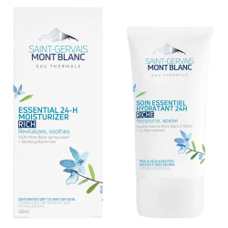 Saint-Gervais Mont Blanc Soin essentiel hydratant 24h Riche 40ml