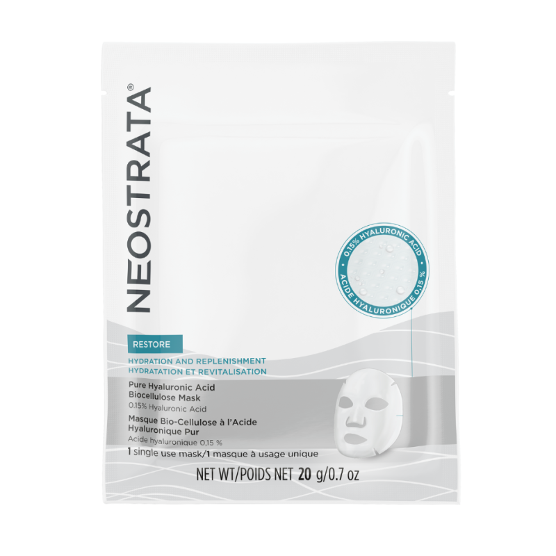 NeoStrata Restore Masque Bio-Cellulose hydratation et revitalisation 20gr