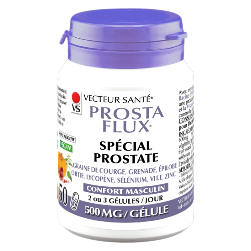 Vecteur Santé Prosta'flux confort masculin 50 gélules