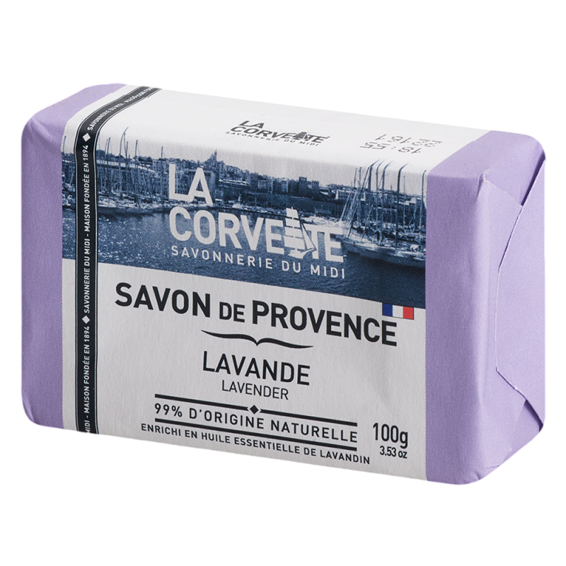 La Corvette Savon de Provence Lavande 100gr