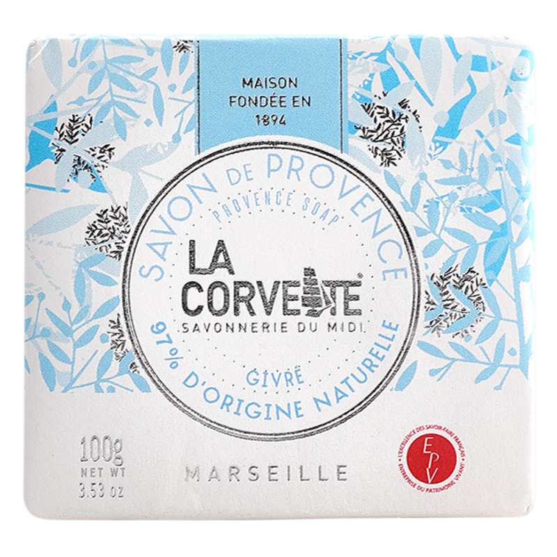 La Corvette Savon de Provence Givré 100gr