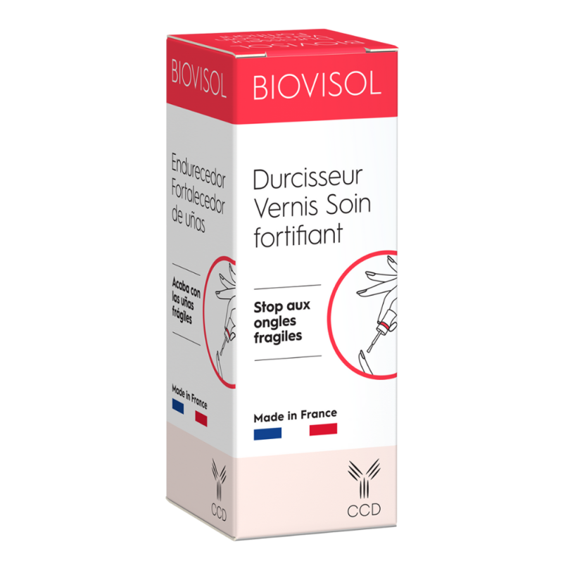 Laboratoire CCD Biovisol Durcisseur Vernis soin Fortifiant 10ml