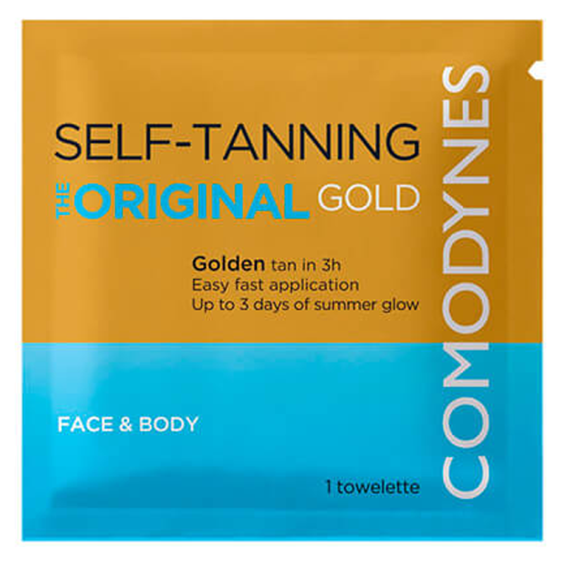 Comodynes The Original Gold 8 lingettes autobronzantes