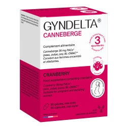 Laboratoire CCD Gyndelta Canneberge 90 gélules