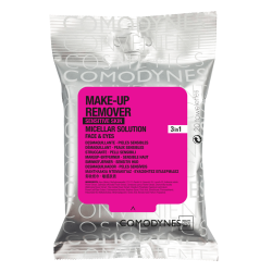 Comodynes Make-up Remover Sensitive Skin 20 Lingettes démaquillantes