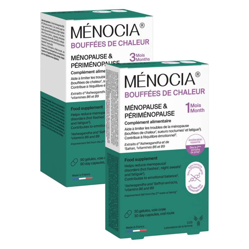 Laboratoire CCD Ménocia Bouffées de Chaleur 90 gélules