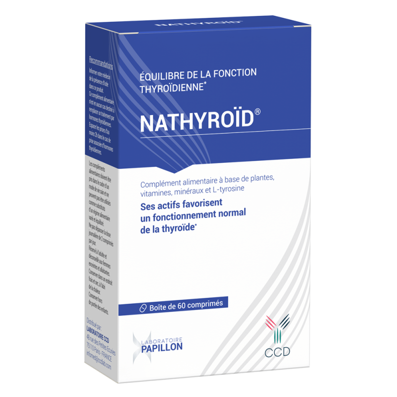 Laboratoire CCD Nathyroïd 60 comprimés