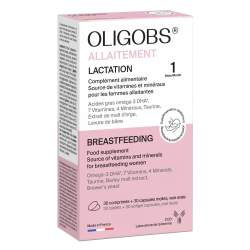 Laboratoire CCD Oligobs Allaitement 30 comprimés + 30 gélules