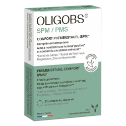 Laboratoire CCD Oligobs Confort prémenstruel SPM 30 comprimés