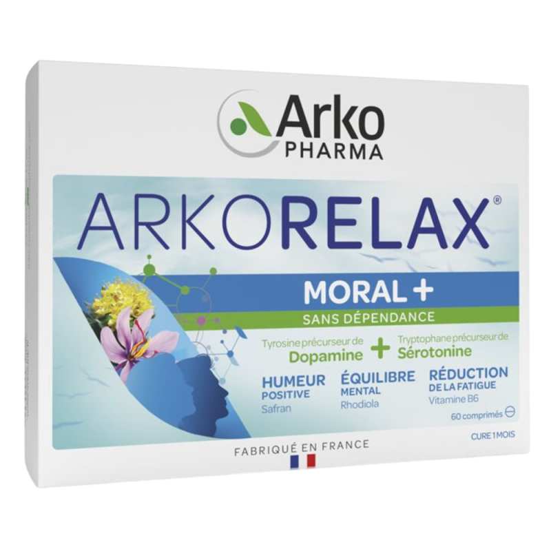 Arkopharma Arkorelax Moral+ 60 comprimés