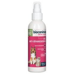 Biocanina Gel anti-démangeaisons chien et chat bio 125ml