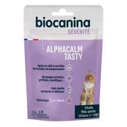 Biocanina Sérénité Alphacalm Tasty chats 30 bouchées appétentes