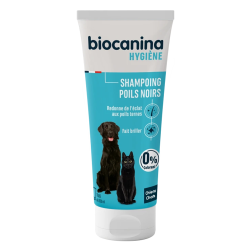Biocanina Shampoing Poils Noirs chiens chats 200ml