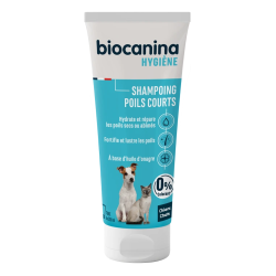 Biocanina Shampoing Poils Courts chiens chats 200ml