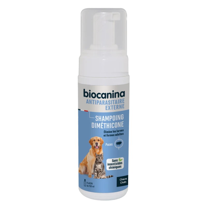 Biocanina Shampoing Dimethicone chiens chats 200ml