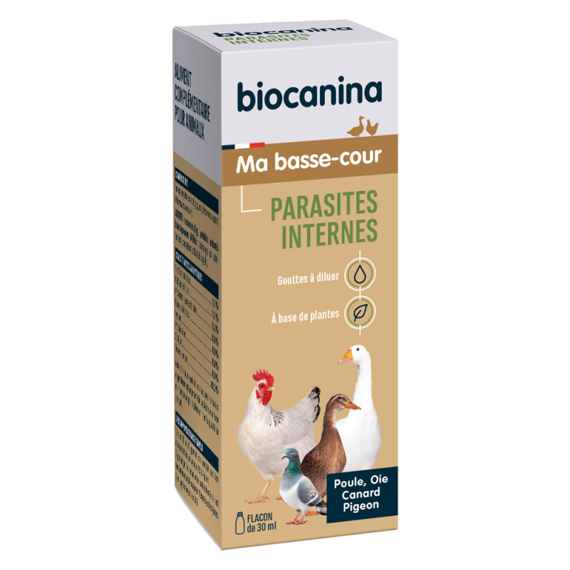 Biocanina Ma Basse-cour Parasites internes 30ml