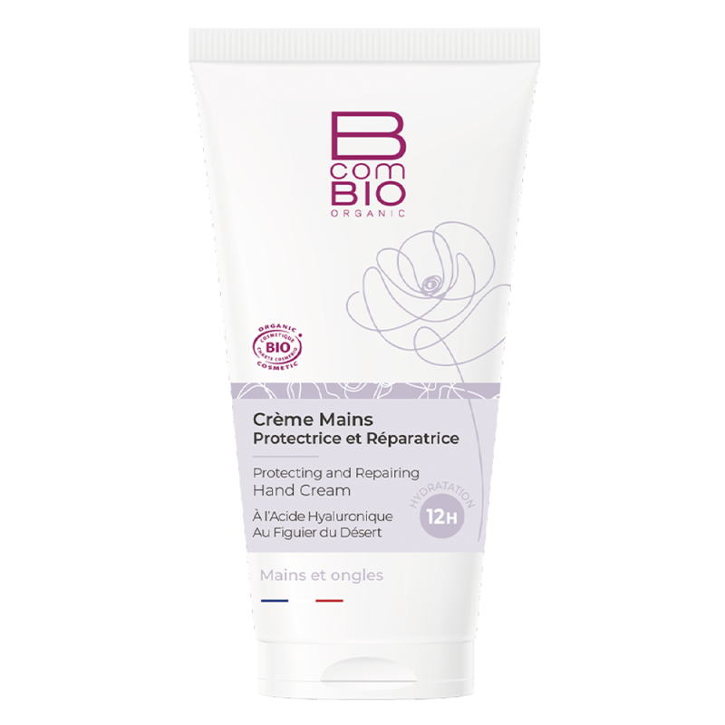 BcomBio Crème Mains Protectrice et Réparatrice bio 50ml