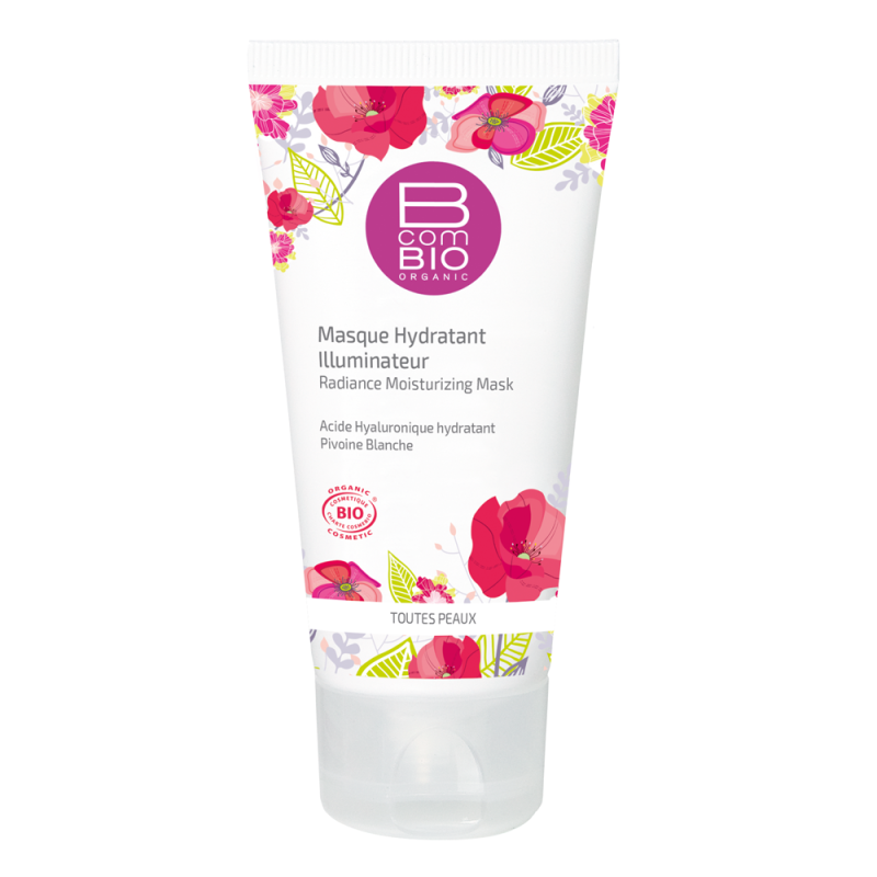 BcomBio Masque hydratant illuminateur bio 50ml