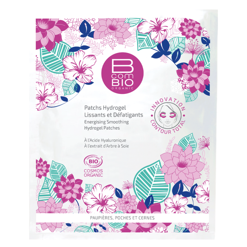 BcomBio Patchs hydrogel lissants et défatiguants bio