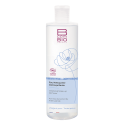 BcomBio Eau nettoyante démaquillante bio visage et yeux 400ml