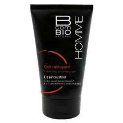 BcomBio Homme Gel nettoyant Désincrustant 125ml