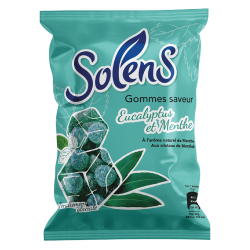 Solens Gommes saveur Eucalyptus Menthol 100gr