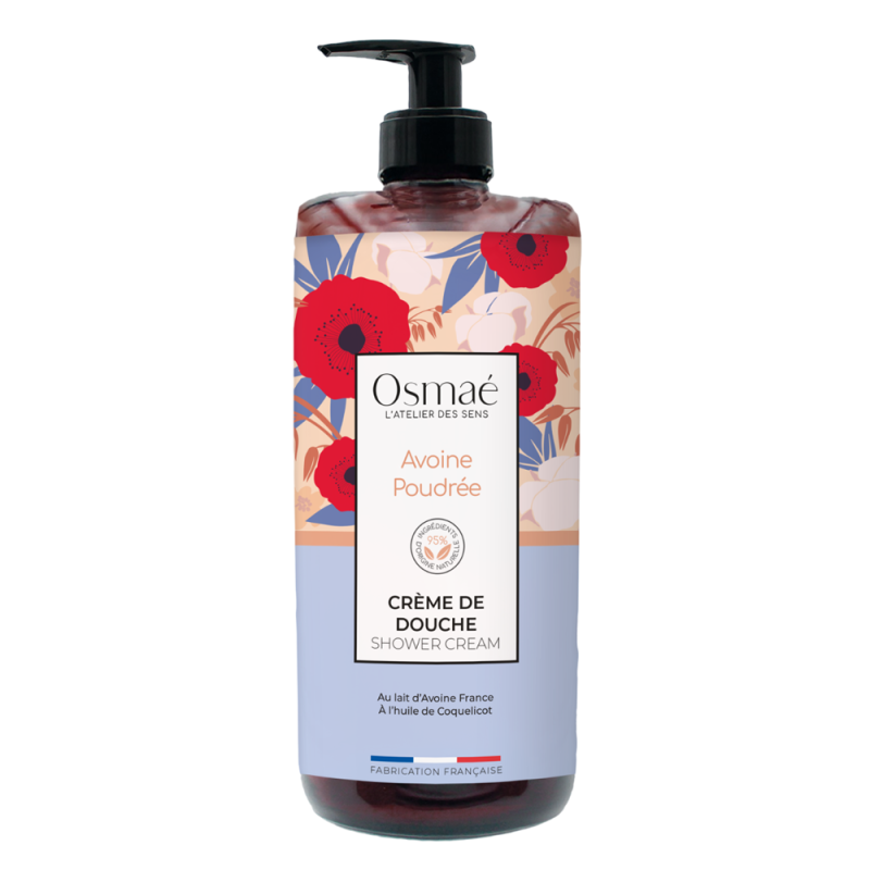 Osmaé Avoine Poudrée Crème de douche 1L