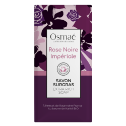 Osmaé Savon Surgras Rose Noire Impériale 100gr
