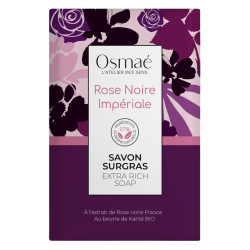 Osmaé Rose Noire Impériale Savon surgras 200gr