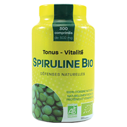 PharmUp Spiruline bio 100 comprimés 500mg