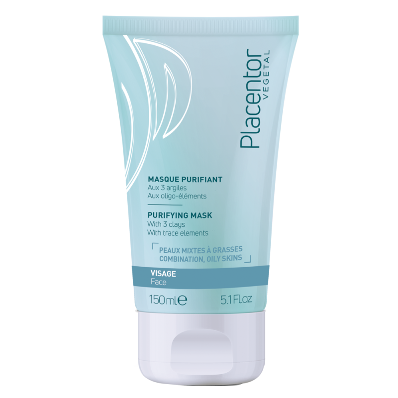Placentore Végétal Masque purifiant peaux mixtes à grasses 150ml