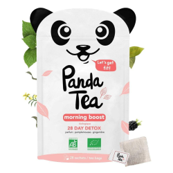 Panda Tea Morning Boost Détox pamplemousse - gingembre 28 sachets