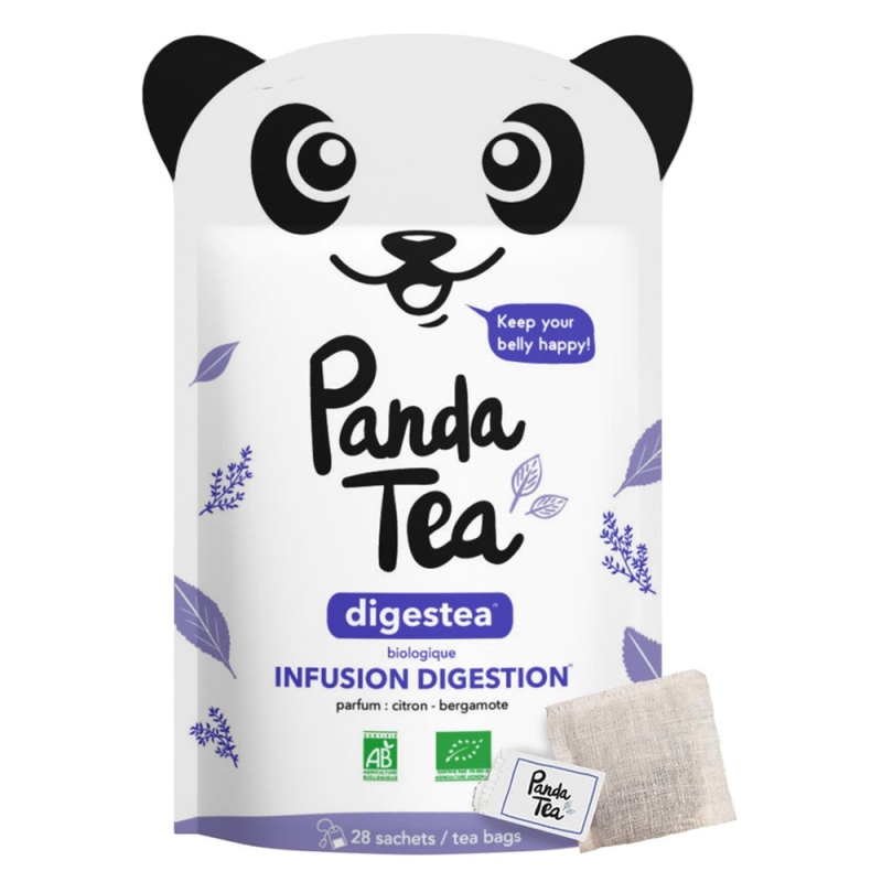 Panda Tea Digestea parfum citron - bergamote 28 sachets