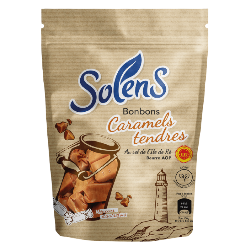 Solens Bonbons Caramels Tendres 100gr