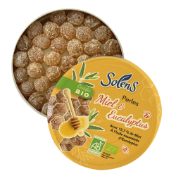 Solens Perles de miel bio à l'eucalyptus 50gr