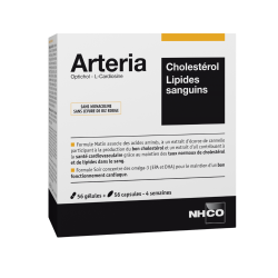 Nhco Arteria Cholestérol lipides sanguins 56 gélules + 56 capsules