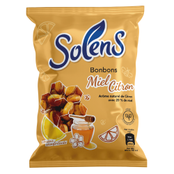 Solens Duo Miel saveur Citron 100gr
