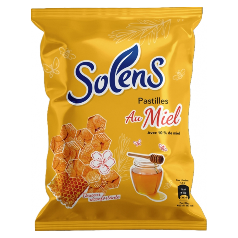 Solens Pastilles au Miel 100gr