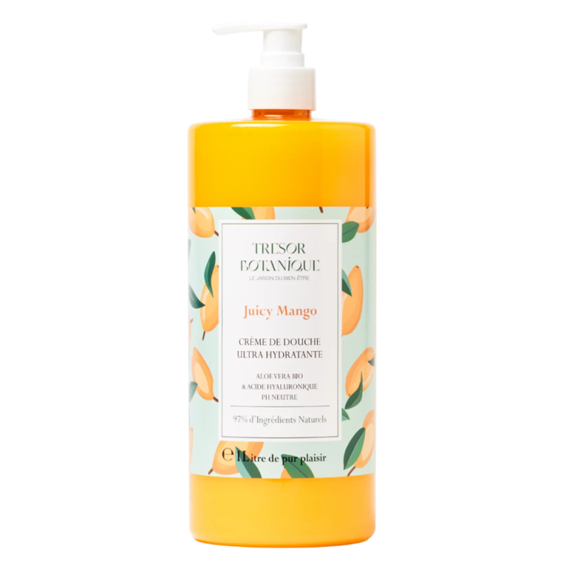 Tresor Botanique Juicy Mango Crème de douche 1L