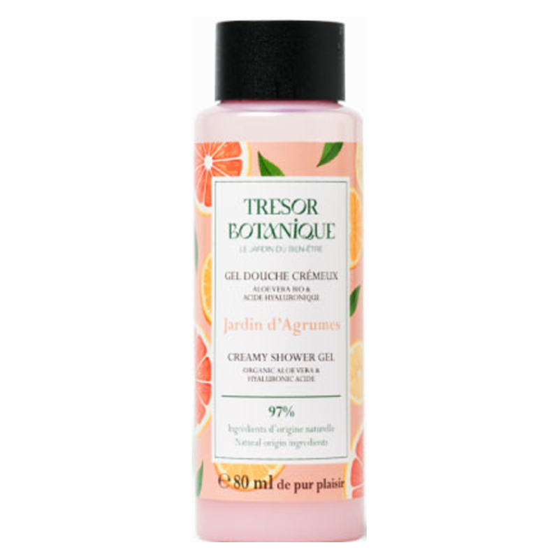 Tresor Botanique Jardin d'Agrumes Gel douche 80ml