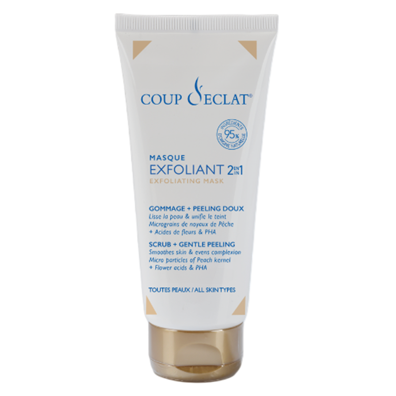 Coup d'Eclat Masque exfoliant 2 en 1 - 75ml